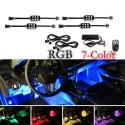 LED SOTTOSCOCCA RGB CON TELECOMANDO 4 MODULI 6 LED