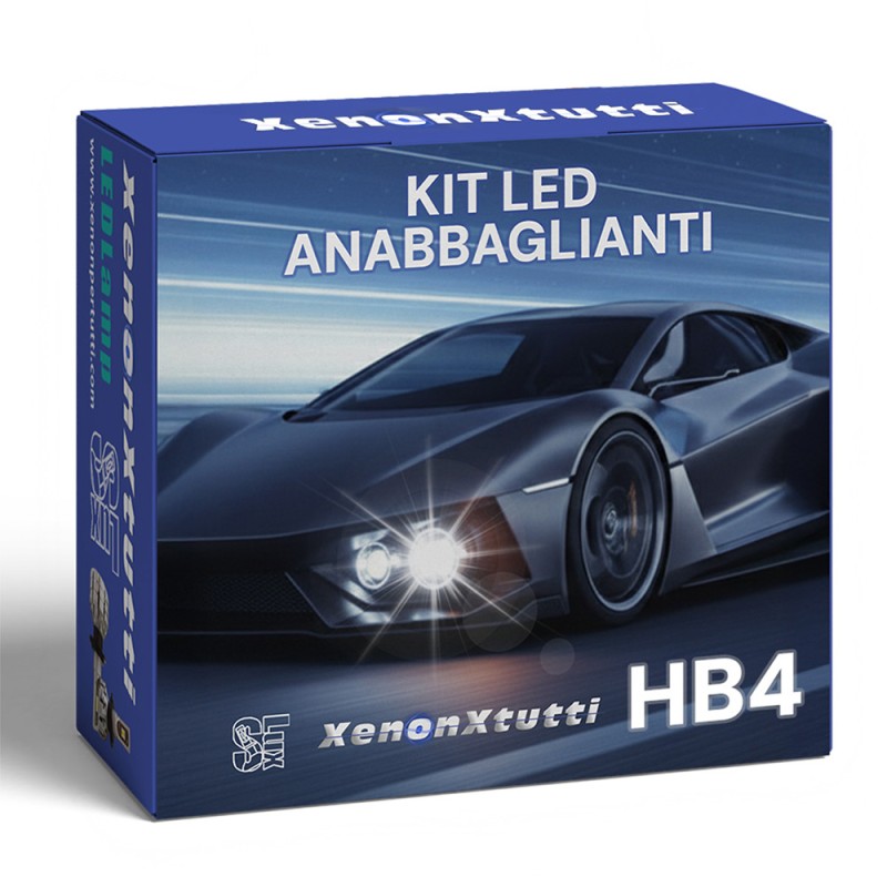 Lampade Led Anabbaglianti HB4 9006 per TOYOTA Avensis Verso con tecnologia CANBUS
