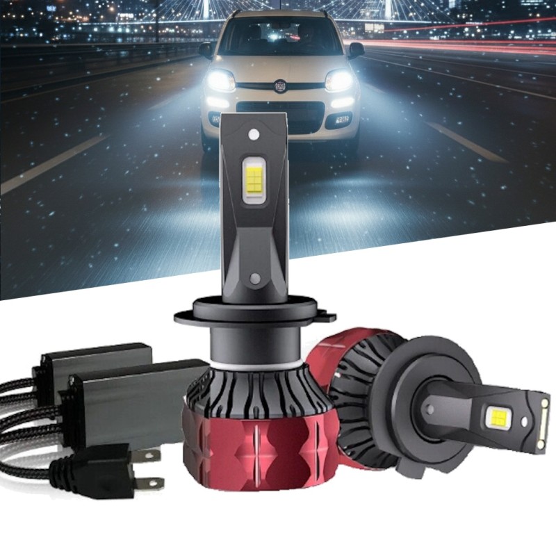 Lampade Led H7 T8 LIGHT 6000K Uniforme Intelligent Canbus