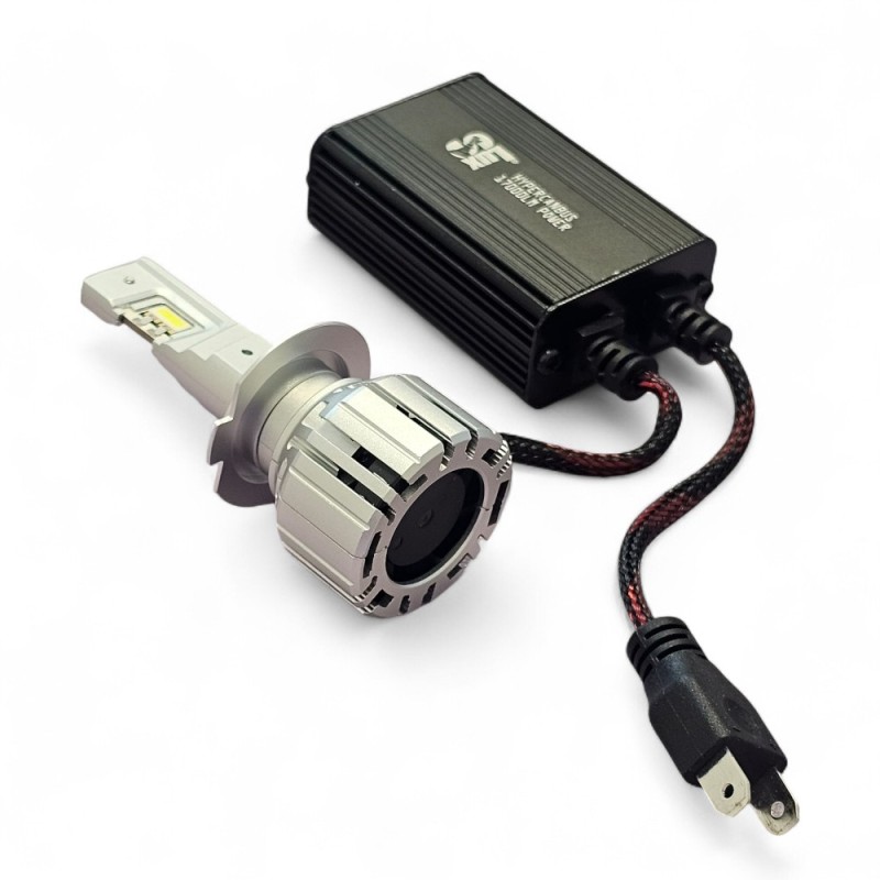 Kit Led H7 Hypercanbus Slux 100% No Lampeggi No Errori 6000k Bianco Ghiaccio