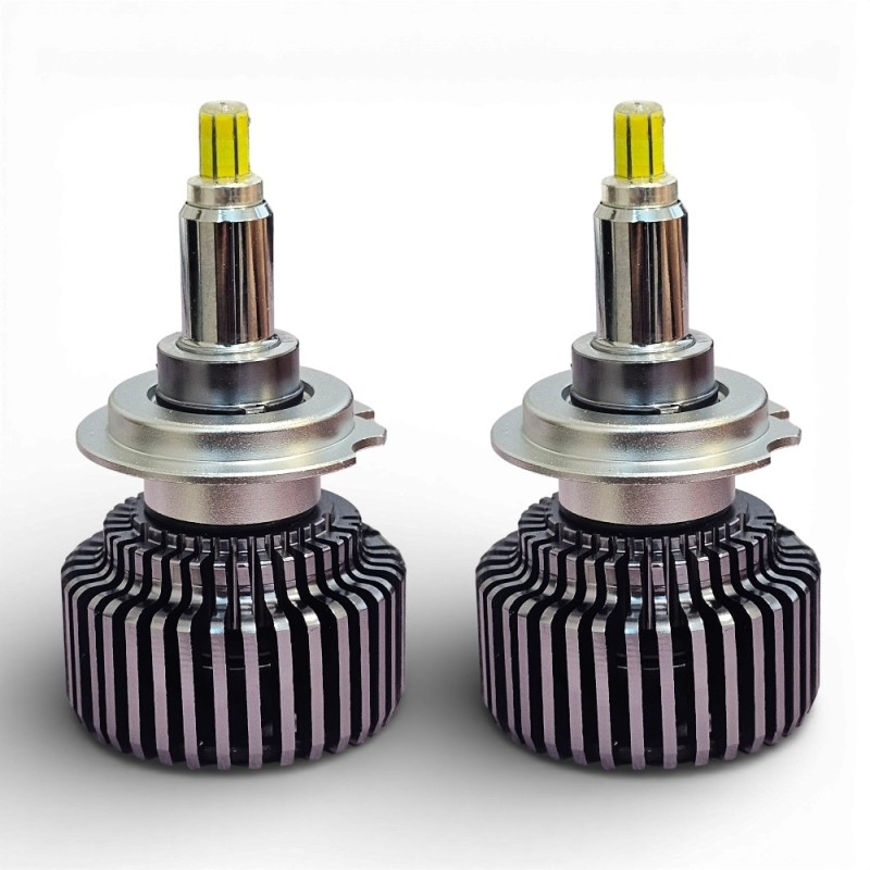 Bombillas LED H7 360° Reflex 3D para faros delanteros, uniformes, sin sombras, específicas, lenticulares.