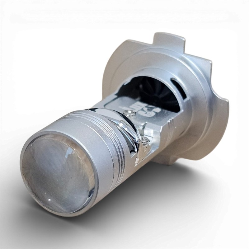 Pair of Mini Lens H7 LED 6000k Low Beam Function No Shadows No Blinding
