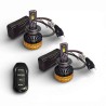 Kit LED H7 de 3 potencias: 133W, 90W, 55W y estroboscópico para lenticular y parabólico, radio definido de muy alta potencia.