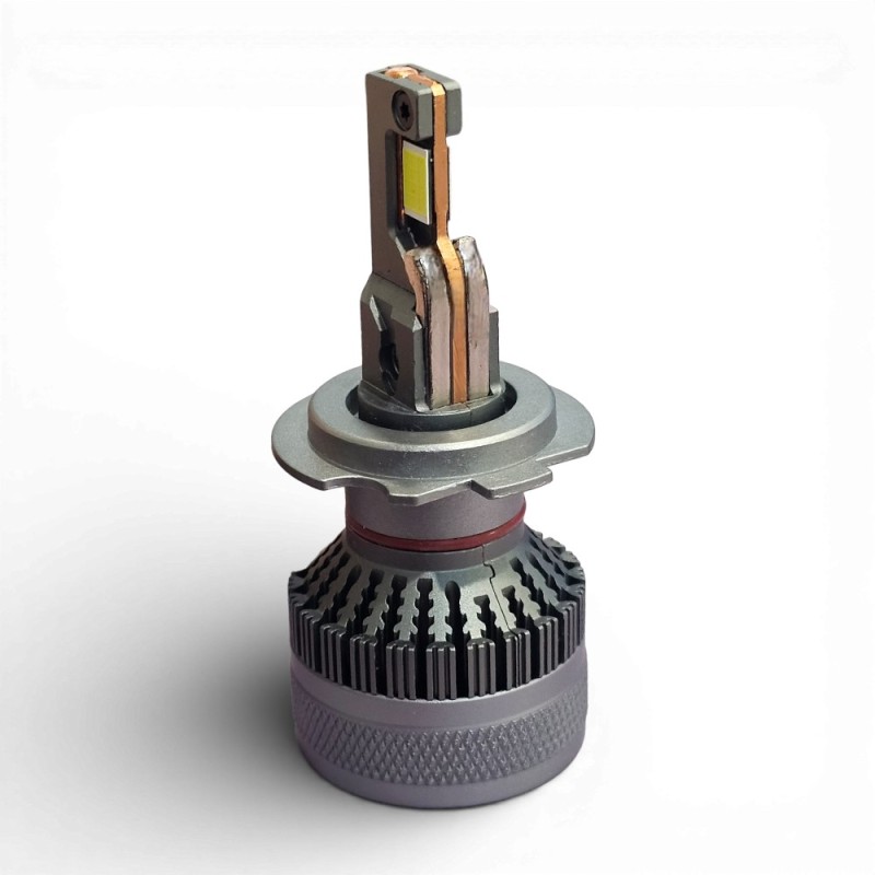 Kit Led H7 75W XL COPPER 15000 Lumen 6000K Lenticolare e Parabola Altissima Potenza