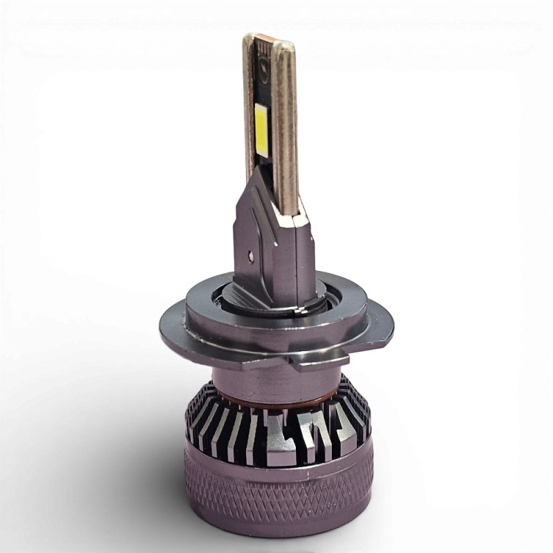 Kit Led H7 75W SHORT SERIES Luce Bianca 6000k Canbus Alta Potenza 65W Lenticolare e Parabola