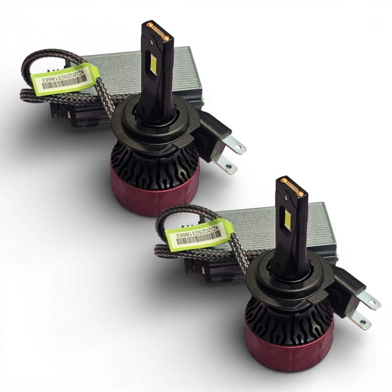 Lampade Led H7 T8 55W 6000K Uniforme Intelligent Canbus
