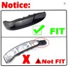 compatibilità Mercedes Benz W164 X164 W251 Freccia Specchietto LED Dynamic Turn Signal Side Mirror Lights 1648200521 1648200621