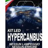 Kit Led H1 Hypercanbus Slux 100% No Lampeggi No Errori 6000K Bianco Ghiaccio