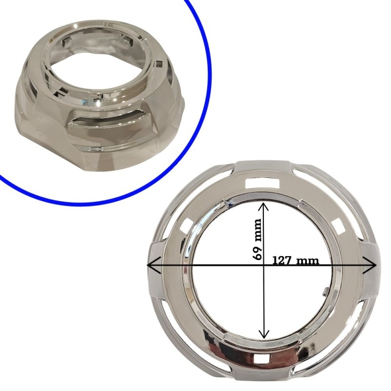 Par de cubiertas para máscara lenticular de 2,5 y 3 pulgadas 3688