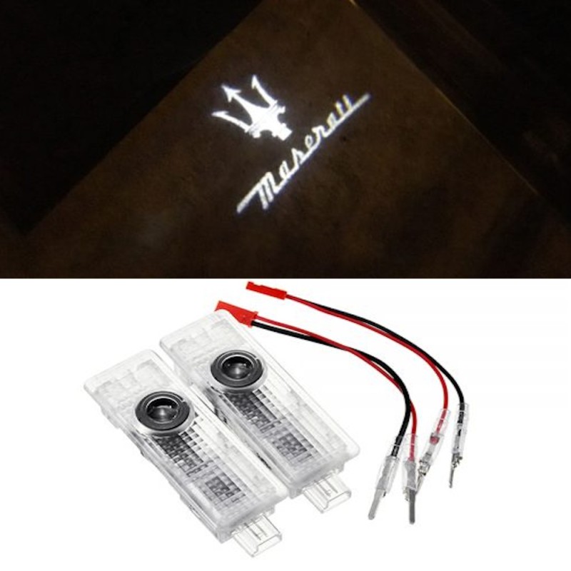 Kit de proyector de puerta LED MASERATI GHIBLI con logotipo específico