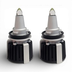 Kit Led H11 al Quarzo Quartz 65W Guide light 6000k Faro Lenticolare