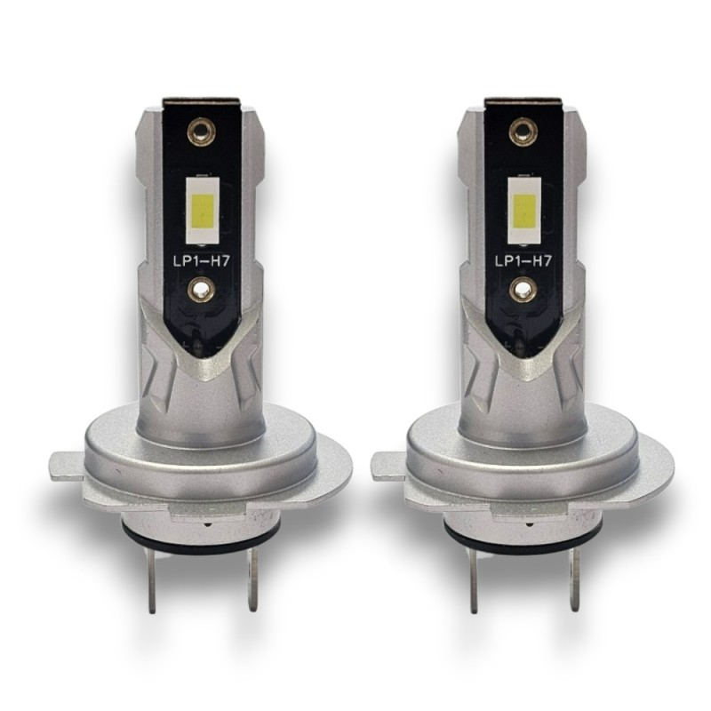 Lámparas LED H7 CORTE EASY-FIT no FAN del mismo tamaño que las originales 6000K 40W