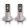 Bombillas LED H7 H18 EASY de 25 W sin ventilador, mismo tamaño que las originales, 8000 K, 40 W