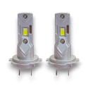 H7 LED Bulbs Short Easy 15W Same Size as Original 6000K 20W