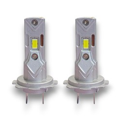 H7 LED Bulbs Short Easy 15W Same Size as Original 6000K 20W