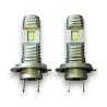 H7 15W 6000K LIGHT-EASY Canbus LED Bulbs Same Size as Original