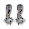 Pair of Mini Lens H7 LED 6000k Low Beam Function No Shadows No Blinding