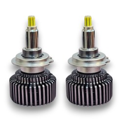 H7 360° Reflex 3D LED Headlight Bulbs, Uniform, Shadowless, Specific, Lenticular