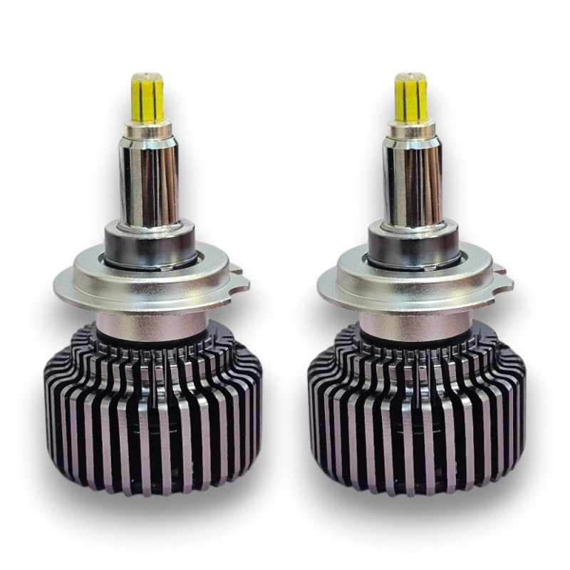 Bombillas LED H7 360° Reflex 3D para faros delanteros, uniformes, sin sombras, específicas, lenticulares.