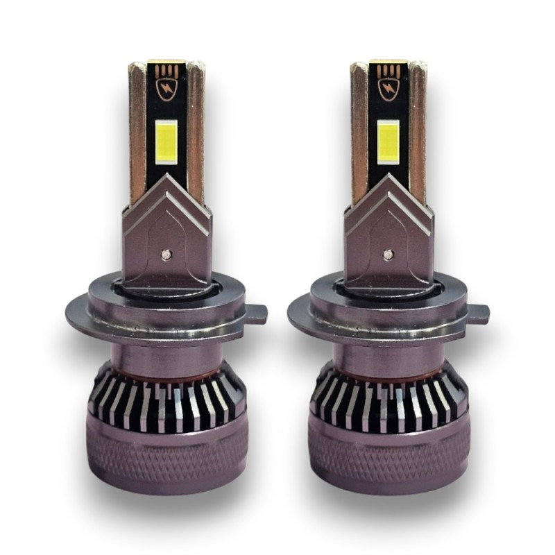 H7 65W SHORT SERIES LED Kit White Light 6000k Canbus High Power 65W Lenticular and Parabola