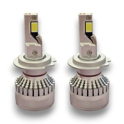 H7 65W XL COPPER LED Kit 12300 Lumen 6000K Lenticular and Parabola Very High Power