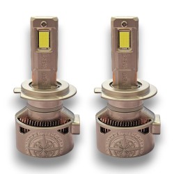 H7 130W LED Kit for Lenticular and Parabola Very High Power Definitive Break Dark