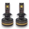 Kit Led H7 120W XXL COPPER 17000 Lumen 6500K Lenticolare e Parabola Altissima Potenza