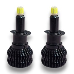 Lampade Led H1 360 VORTICE con 48 chip 3D 20W Ultracompatto Uniforme Senza Ombre