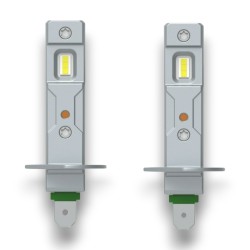 H1 4000k VINTAGE LED Bulbs Same Size as Original Canbus