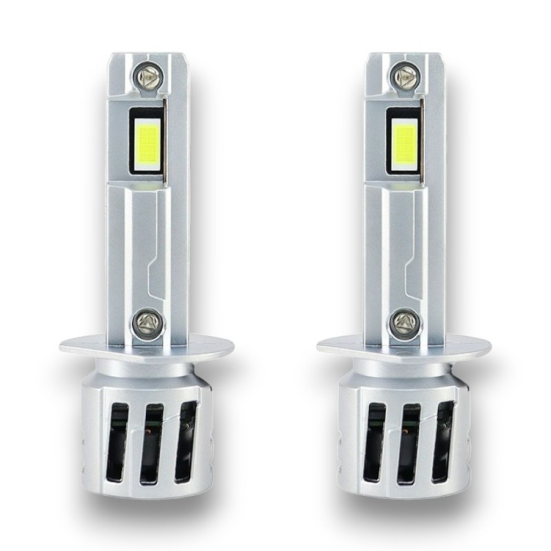 Lampade LED H1 STRONG LIGHT Kit 12v 6000K 35W Reale Mini Super Luminoso Ultracompatto CanBus Plug & Play con Ventola