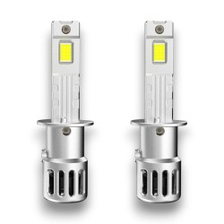 Lampade LED H1 ZENIT Kit 9-60V 6000K 70W Reale Mini Super Luminoso Ultracompatto CanBus Plug & Play con Ventola