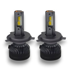 Lámparas Led H4 4300k Luz Blanca Cálida Canbus SOLAR