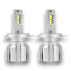 Lampade Slux Led H4 TST Super Canbus 6000k No Lampeggi No Errori Anabbaglianti Abbaglianti