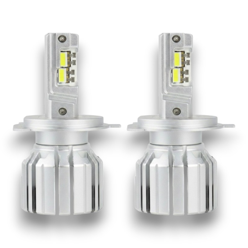 Lampade Slux Led H4 TST Super Canbus 6000k No Lampeggi No Errori Anabbaglianti Abbaglianti