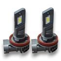 Lampade LED H11 E4X Fan COEN 25W KIT 12V 6000K Ultracompatto