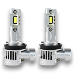 Lampade Led H11 STRONG LIGHT 6000K 90W Reale Mini Super Luminoso Ultracompatto CanBus Plug & Play con Ventola