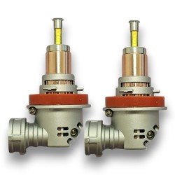 Lámparas LED H11 6000k para COURT lenticular Canbus del mismo tamaño que las originales REVOLUTION