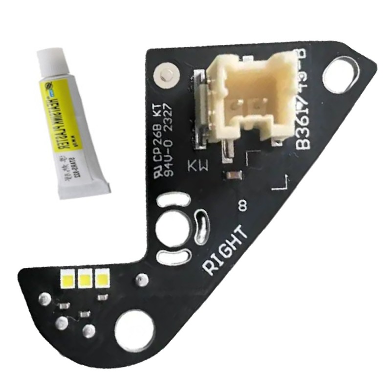 Placa con pegamento disipador de calor Módulo LED Faro VW T-Roc B361745-B Luz de conducción diurna derecha DRL 2GA941479A