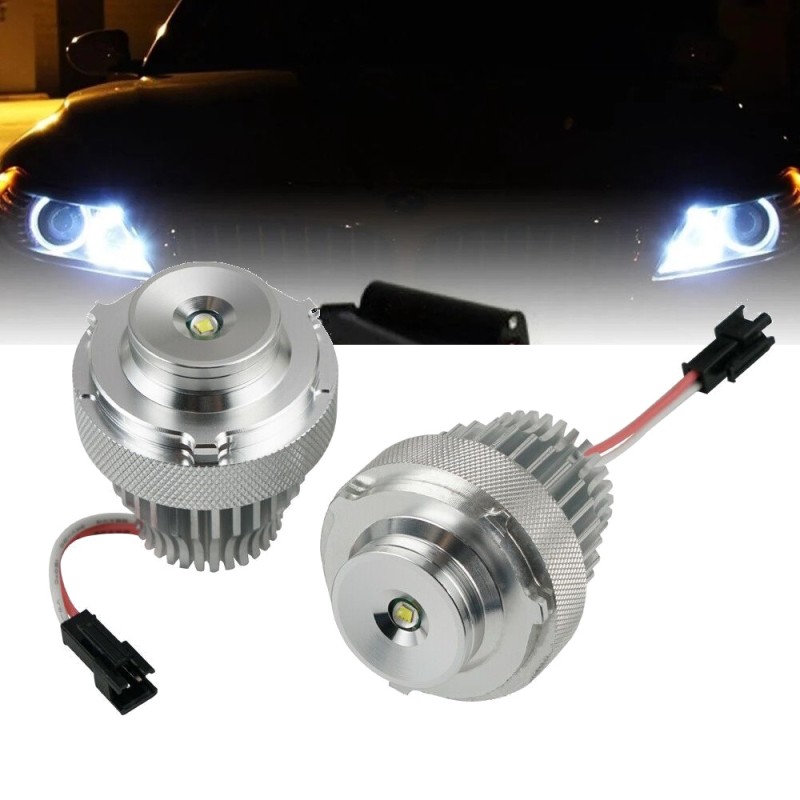 Angel Eyes Led Cree 10w per Bmw E60 E61 Dal 2007 in Poi