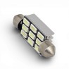 chip led Pair Led Festoon c5w Siluro 9 Led SV8.5 39mm Canbus 5630 Chip Cold light 7000k