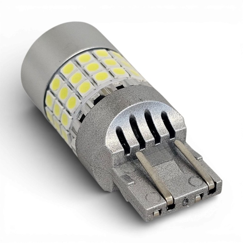 Connection LED Bulb T20 7443 21W 45 SMD 3030 Car Super Bright White Canbus No Polarity