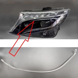 Fibra Ottica Policarbonato DRL Sinistro Mercedes W447 Ricambio Faro Acrylic Tube Light Guide