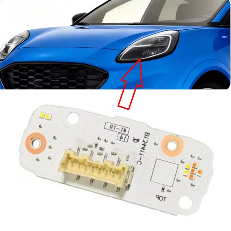 Modulo LED B134410-C 90182487 L1TB-13D278-AA Ford Puma DRL Indicatore di Direzione Sinistro