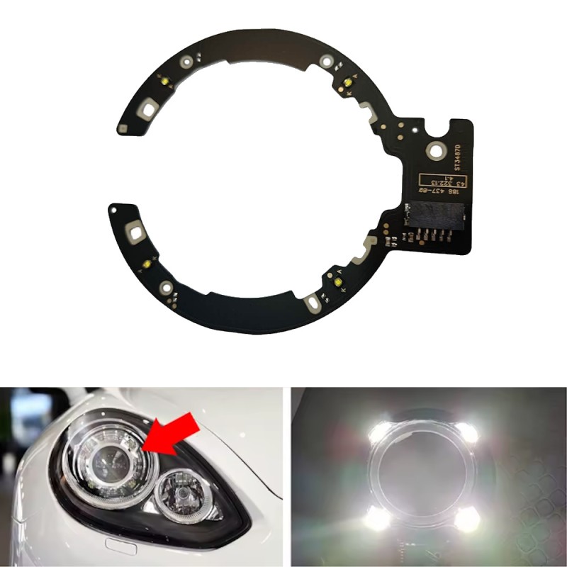 Modulo LED ST3487D 1C3487D Porsche Luce DRL Luce Marcia Diurna 6000k Plug & Play