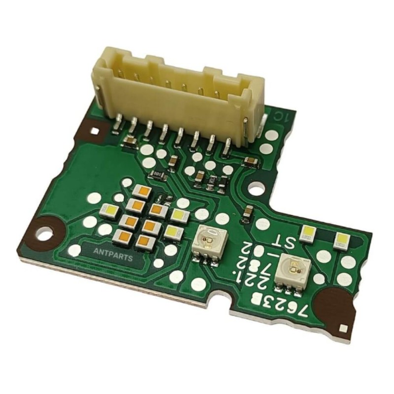 Faros delanteros LED con módulo, intermitentes y luces diurnas (DRL) derechas azules para Mercedes W213.