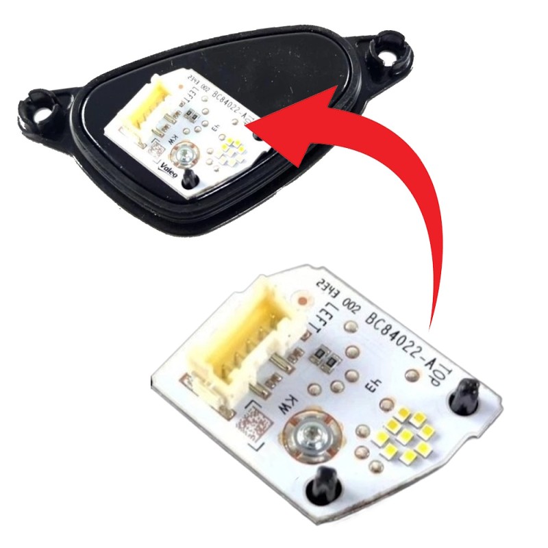 Modulo Led B342998-E Skoda Fabia IV Faro Sinistro DRL e Indicatore di Direzione Centralina Ricambio