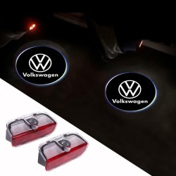Volkswagen Logo LED Projector Glass Welcome Light