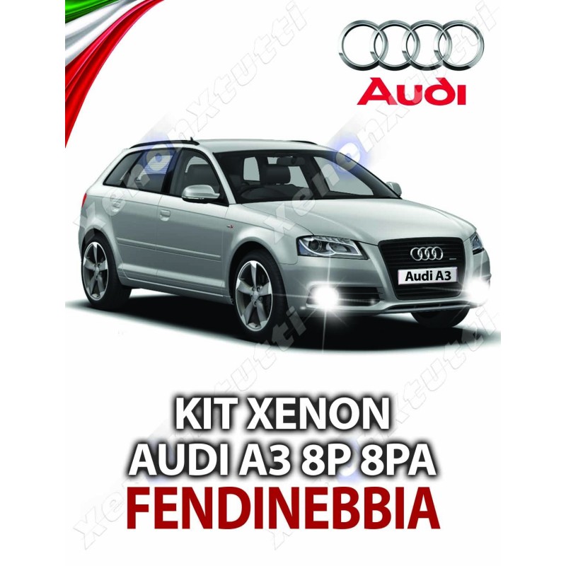 KIT LUZ ANTINIEBLA XENÓN CANBUS AUDI A3 8P 8PA