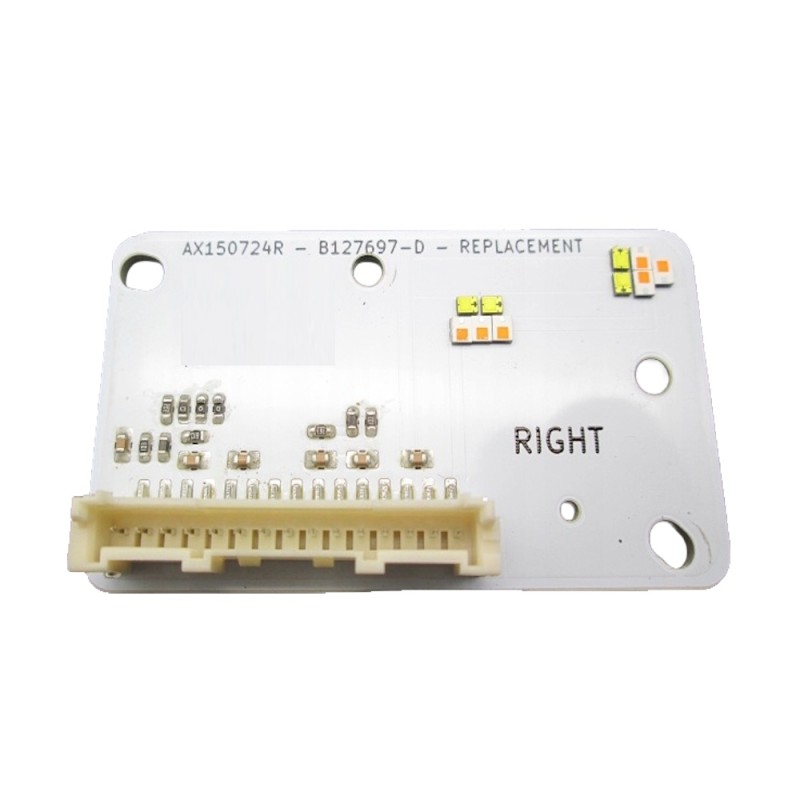 Placa de módulo LED B127697-D Megane IV para luces diurnas DRL y señal de giro delantera derecha.