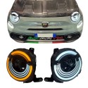 Fari FULL Led Fiat 500 e Abarth Luci di Posizione Drl e Anabbaglianti Abbaglianti Indicatore di Direzione 51787491
